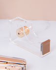 Acrylic Gold Tape Dispenser - موزع شريط لاصق أكريليك ذهبي
