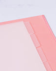 Frosted Binder Divider Tabs A5