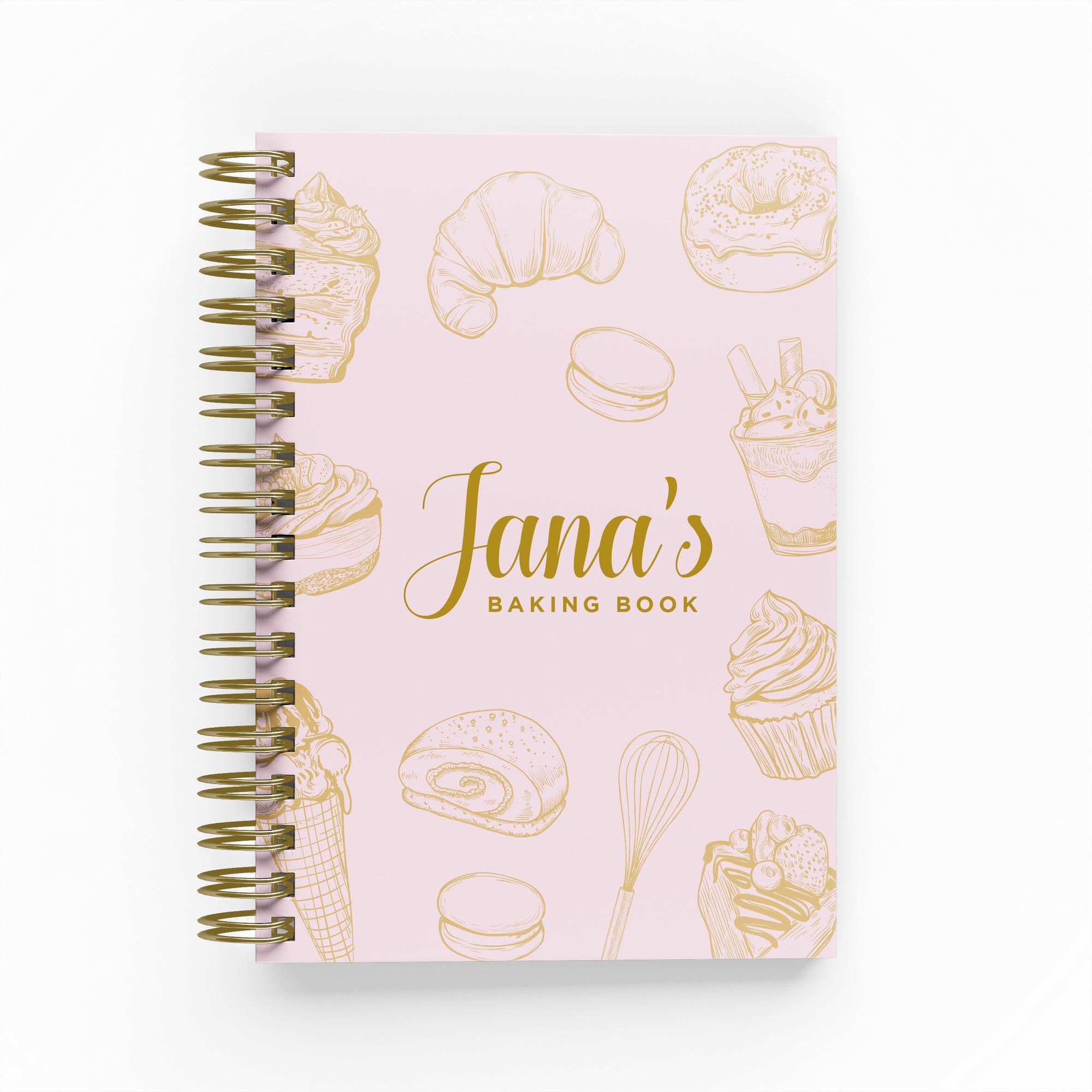 Baking Foil Sketch Recipe Book