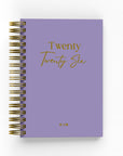 Yearly Foil Daily Planner