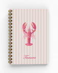 Lobster Lined Notebook