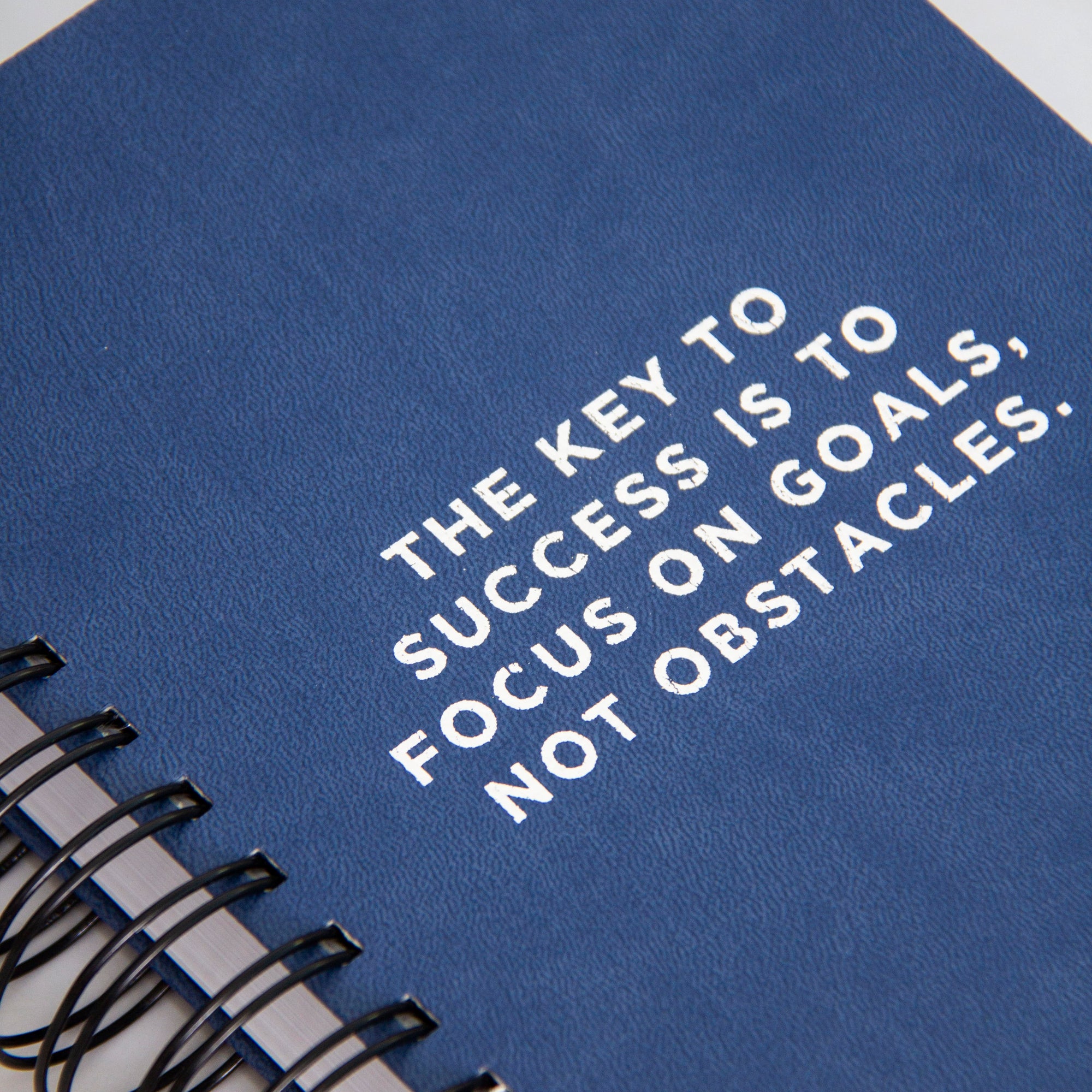 Any Simple Quote Vegan Leather Foil Weekly Planner