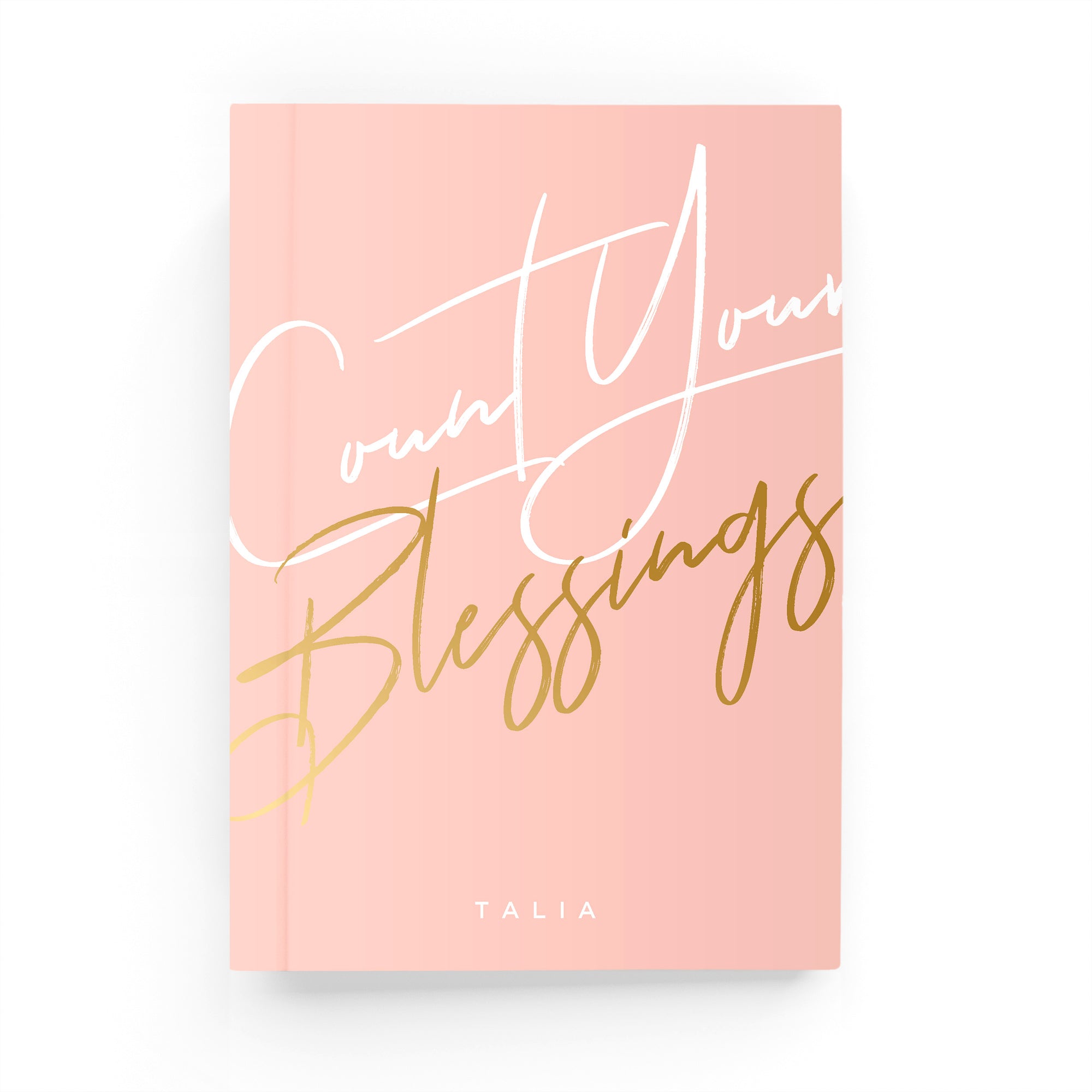 Count Your Blessings Lined Notebook - By Lana Yassine