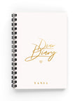 Dear Diary Lined Notebook - By Lana Yassine