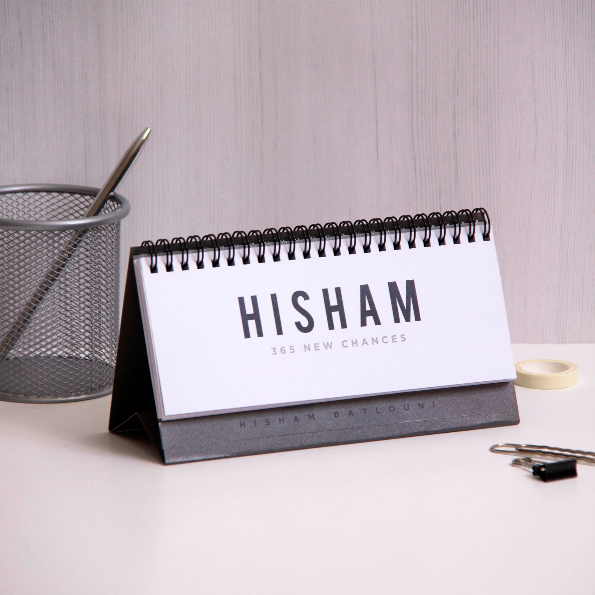 365 Chances Any Name Desk Calendar - By Lana Yassine