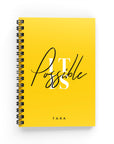 It Is Possible Lined Notebook - By Lana Yassine
