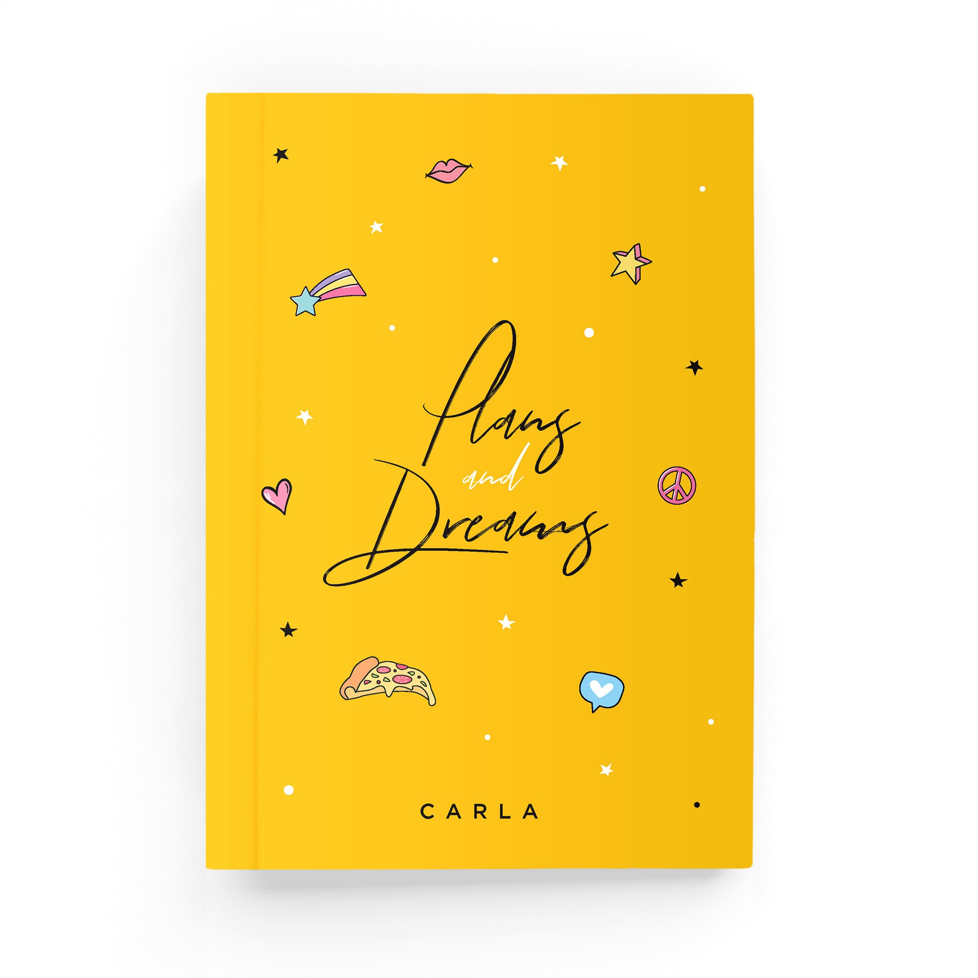 Plans & Dreams Lined Notebook - By Lana Yassine