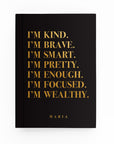 Affirmations Lined Notebook