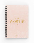 I Am Worthy Lined Notebook