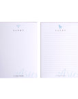 Personalized Zodiac Sign Note Pad - By Lana Yassine