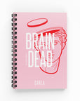 Brain Dead Lined Notebook | The Secret Society