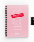Censored Lined Notebook | The Secret Society