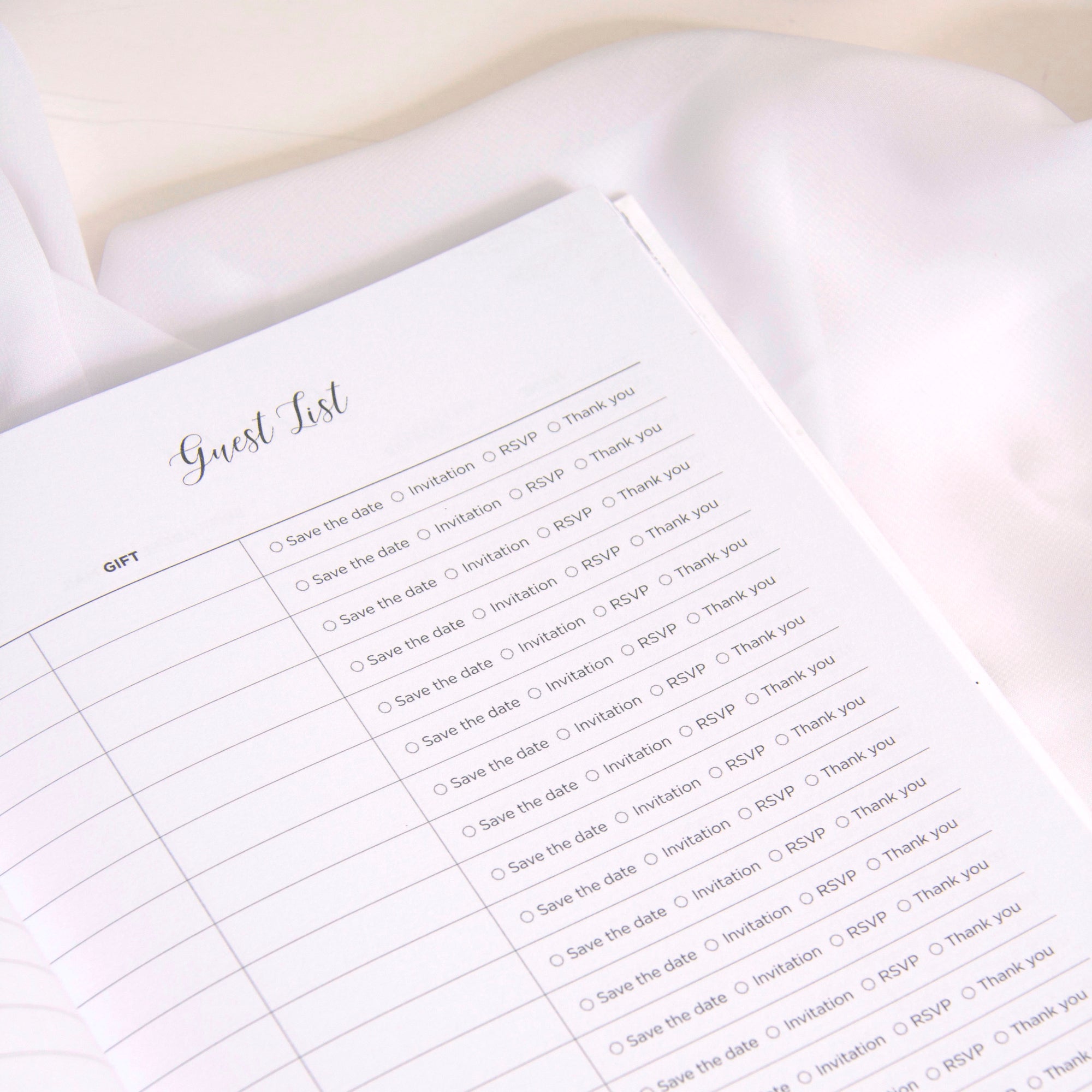 "I Do" Wedding Planner with Rose Gold Foil
