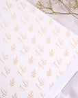 Playful Names Foil Wedding Guest Book