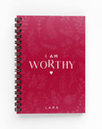 I Am Worthy Lined Notebook