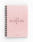 I Am Worthy Lined Notebook