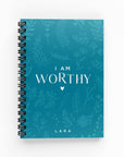 I Am Worthy Lined Notebook