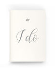 "I Do" Wedding Planner with Silver Foil