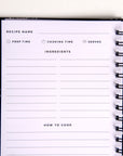 Red Cooking & Baking Recipe Book - By Lana Yassine