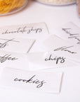 Transparent Organising Labels - By Lana Yassine