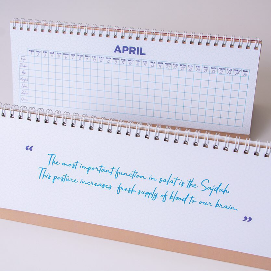 Prayer Calendar - By Lana Yassine