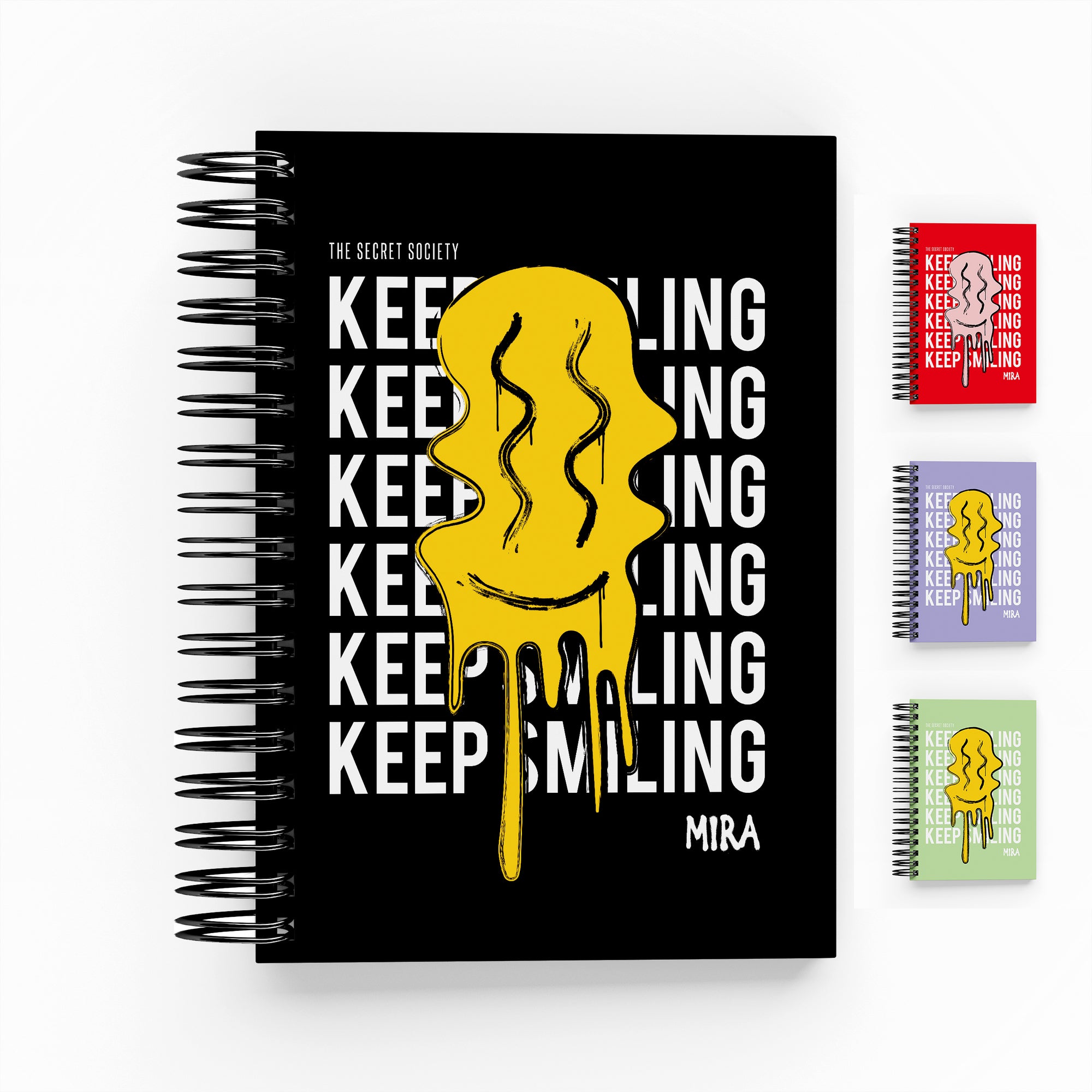Keep Smiling Daily Planner | The Secret Society