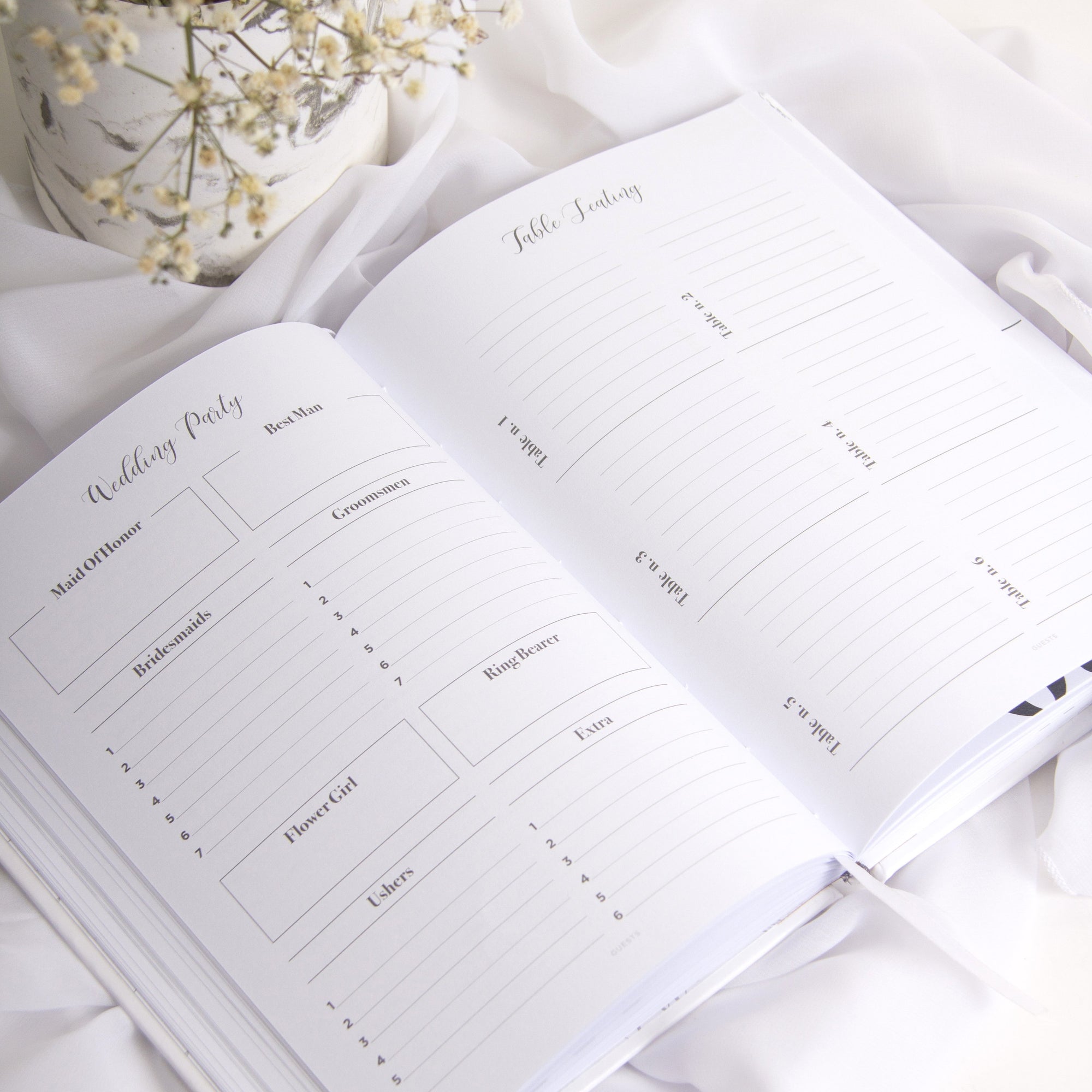 "I Do" Wedding Planner with Gold Foil