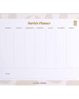 Yearly Weekly Desk Planner