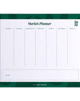 Yearly Weekly Desk Planner