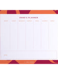 Colorful Weekly Desk Planner